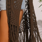 🔥This Week's Special Price:$22.99!!😍Women’s Oversized Knit Cardigan – Lightweight Crochet Tassel Kimono for Spring & Summer 🌸