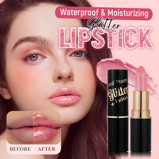 🔥TODAY'S SPECIAL-BUY 1 GET 1 FREE💋Waterproof & Moisturizing Glitter Lipstick