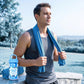 ⏰❄️Last Day Buy 1 Get 1 Free!!☀️Cold Sweat Towel You Can Use Anywhere, Anytime! Reusable Soft Absorbent Cooling Portable