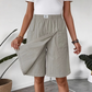 ⏳Last Day 50% OFF!!🌸Women's Casual Elastic Waist Wrap Skort