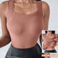 🏆Last day Special Price $12.99!!💐Women's U Neck Tank Tops with Built-In Bra