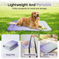 ⏰LAST DAY SALE 50% OFF!!❄Pawchill Pet Cooling Mat for Dogs & Cats 🐾  Naturally Cool Ice-Silk Pad • Breathable, Washable & Soft 🌿  For Floors, Sofas & Car Travel • Multiple Sizes • Gradient Colours ☀️🐶🐱