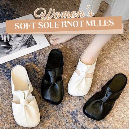 ✨This Week's Special Price:$20.99😍🔥Women's Soft Sole Knot Mules