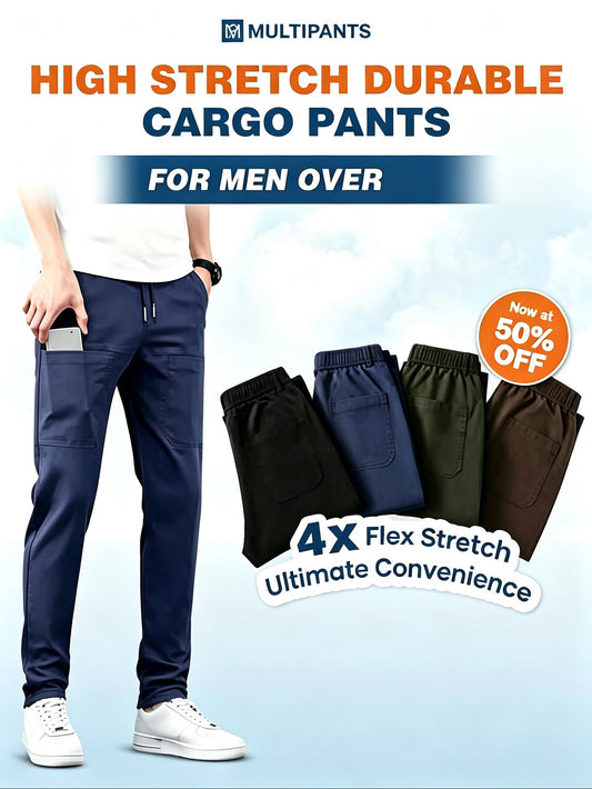 ⌛🎁Last Day Sale 50% OFF🔥👖MultiPants – High Stretch Multi-pocket Durable Cargo Pants