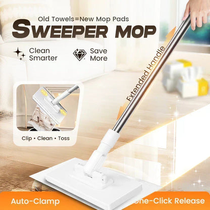 💥💥1+4 FREE!🧹🔥Dust Mop – Practical, Effective & Reusable