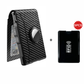 ⏳Limited-Time 50% OFF🛡️🔐Slim RFID Blocking Aluminum Wallet – Pop-Up Card Holder with Money Clip & Dual ID Windows