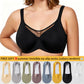 🏆 Last Day Special Price 14.99!!!💐Women's Elegant Sheer Full Coverage Plus Size Bra