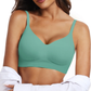 🏆Last day Special Price $14.99!!💥💐Thin Seamless Wireless Sports Bra👙Minimise Bust Firm Support For Large Sizes -❤️‍🔥Buy More Save More!