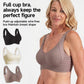 ⏰Last Day Sale 40% OFF 🎁Subtle Striped Seamless Bra W-Support Wireless Comfort Bra