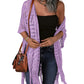 🔥This Week's Special Price:$22.99!!😍Women’s Oversized Knit Cardigan – Lightweight Crochet Tassel Kimono for Spring & Summer 🌸