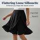 ⏳Last Day 50% OFF!!🌸Women's Casual Elastic Waist Wrap Skort