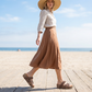 🏖️2026 Summer New Arrive✨🩴 Women's Criss-Cross Woven Strap Wedge Sandals – Comfortable, Stylish & Perfect for Summer Days ☀️