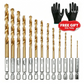 🔥LAST DAY SALE 50% OFF!! 🚀50K+ SOLD!!🔧13PCS Multipurpose Drill Bit Set💎