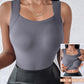 🏆Last day Special Price $12.99!!💐Women's U Neck Tank Tops with Built-In Bra