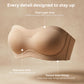 ⛱️Special Price $12.99!!💞Womens Strapless Bras Push Up Bandeau Bra Non Slip Wireless Supportive Padded Bras Seamless Comfortable Tube Jelly Bra