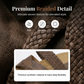 🏖️2026 Summer New Arrive✨🩴 Women's Criss-Cross Woven Strap Wedge Sandals – Comfortable, Stylish & Perfect for Summer Days ☀️