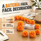 ¡50 % DE DESCUENTO POR TIEMPO LIMITADO!🕯️Guirnalda Luminosa de Cempasúchil – Brillo Naranja para Honrar y Celebrar el Día de Muertos🌼 ✨🕸️