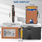 ⏳Limited-Time 50% OFF🛡️🔐Slim RFID Blocking Aluminum Wallet – Pop-Up Card Holder with Money Clip & Dual ID Windows