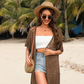 🔥This Week's Special Price:$22.99!!😍Women’s Oversized Knit Cardigan – Lightweight Crochet Tassel Kimono for Spring & Summer 🌸