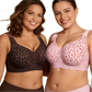 🏆LAST DAY SALE 49% OFF 🔥Super Firming Wirefree Jelly Bra with Leopard Print 👍