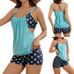 🥳SUMMER HOT SALE🥳💞LAST DAY 50% OFF!!💥👙Women's Polka Dot Two Piece Swimsuit✨