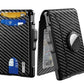 ⏳Limited-Time 50% OFF🛡️🔐Slim RFID Blocking Aluminum Wallet – Pop-Up Card Holder with Money Clip & Dual ID Windows