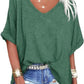 💖The 2026 New Arrival SALE 50% OFF⏰Women's Casual Loose V-Neck Top
