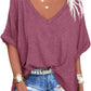 💖The 2026 New Arrival SALE 50% OFF⏰Women's Casual Loose V-Neck Top