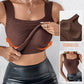 🏆Last day Special Price $12.99!!💐Women's U Neck Tank Tops with Built-In Bra