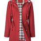 🔥Solid Color Casual Jackets, Waterproof Windbreaker Coats, Hooded Windbreaker