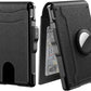 ⏳Limited-Time 50% OFF🛡️🔐Slim RFID Blocking Aluminum Wallet – Pop-Up Card Holder with Money Clip & Dual ID Windows