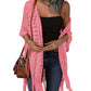 🔥This Week's Special Price:$22.99!!😍Women’s Oversized Knit Cardigan – Lightweight Crochet Tassel Kimono for Spring & Summer 🌸