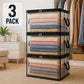⏳LAST DAY BUY 2 GET 1 FREE!!💕Transparent Storage Bag – Large, Dust & Moisture-Proof with Handle✨Ultimate All-in-One Organizer for Clothes, Toys, Books, Stuffed Animals & Absolutely Everything! 🧸📚👕🧦