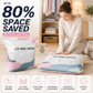 🥳LAST DAY BUY 2 GET 1 FREE!!💞🧳No‑Pump Vacuum Storage Bags – Press & seal, no pump needed. Saves 80% space, keeps clothes dry & dust‑free. Perfect for bulky bedding & off‑season gear. 🛏️🗄️