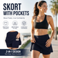 💥 Last Day! Special Sale – Only $19.99 👚Anti-Chafing Active Skort – Super soft and comfortable🔥