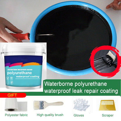 🌿💧 Polyurethane Waterproof Coating – 50% OFF NOW! ✨🛡️Eco-Friendly Leak Repair Solution for Roofs & Walls with Long-Lasting Protection 🏠