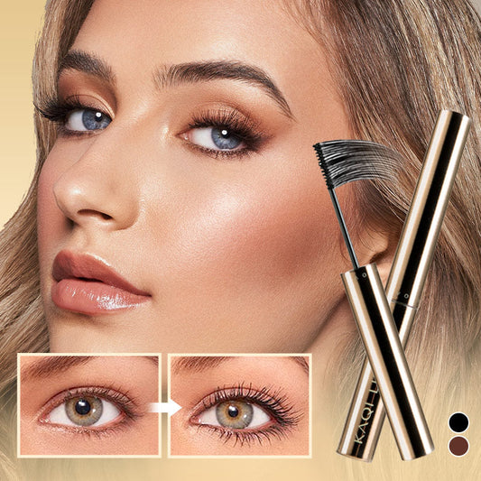 💖 BUY 2 GET 4 FREE! ✨ ULTRA-FINE MASCARA - Waterproof & Smudge-Proof, Lengthens and Defines Lashes for a Natural Look, Quick-Dry Formula 🌟👁️