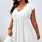✨LIMITED-TIME 50% OFF! 👗 Women's V-Neck Ruffle Trim Dress