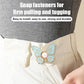 🌸🦋 LAST DAY! BUY 2 GET 2 FREE 🎁💜 Removable Butterfly Waist Adjustment Buckle – No‑Tool, Adjustable Fit for Jeans, Skirts & Dresses, Creates Hourglass Shape ✨👗💃