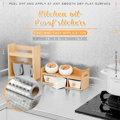 🏆 Last Day Special Price $13.99!!🔥Kitchen Peel And Stick Wallpaper Backsplash Waterproof Kitchen Stickers