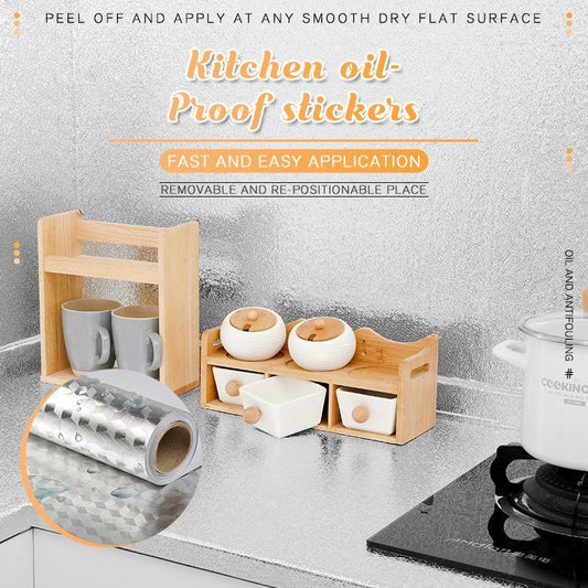 🏆 Last Day Special Price $12.99!!🔥Kitchen Peel And Stick Wallpaper Backsplash Waterproof Kitchen Stickers