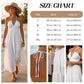 💃 Summer New Arrival✨Halter Neck Backless Tiered Maxi Dress-Tiered, Flowy, Resort Style🌸