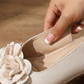 👡50% OFF NOW! 🌸 Women's 3D Floral Peep-Toe Block Heel Sandals – Comfortable Heel, Adjustable Strap & Elegant Style 👠