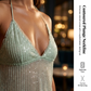 💖Hot Pick Limited Sizes Left 50% OFF🌟Shimmering Sequin Sheer V-Neck Top