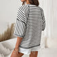 🩵 Summer Aesthetic Fits Up To 50% Off!Viral Trendy Styles🌼Women's Striped Relaxed Fit T-Shirt