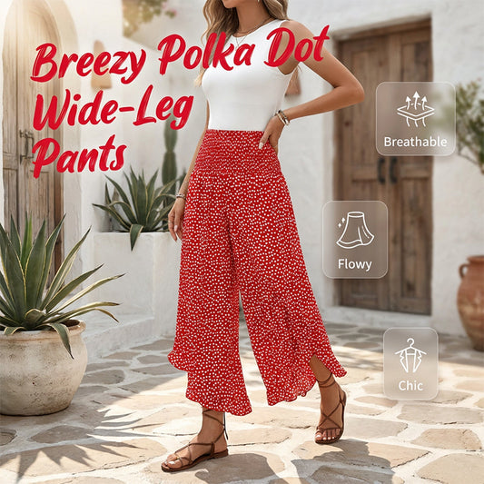 💖Limited-time 50% OFF🌺Women’s Flowy High Waist Wide-Leg Pants – Slimming, Comfy & Chic
