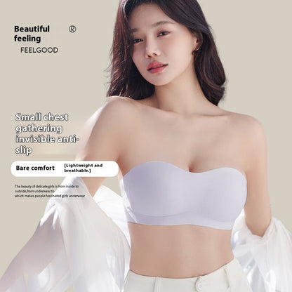⏳LAST DAY SALE 50% OFF !!📢Invisible Seamless Anti-Slip Bra✨– Comfort, Support & Style! 💖