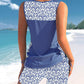 🏖️Summer Hot Sale 50% OFF🏝️🩱Women's Tummy Control Tankini Set with Built-In Bra – Flattering Boho Swimwear with Shorts