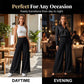 🏖️SUMMER HOT SALE 50% OFF!!👖Women's Flowing Chiffon Wide-Leg Pants & Effortless Elegance, Breathable & Flowy🍃