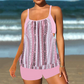 🔥LIMITED TIME 50% OFF!🩱Women's Tankini with Blouson Top & Shorts💥Comfortable, Modern & Ideal for the Beach & Pool☀️